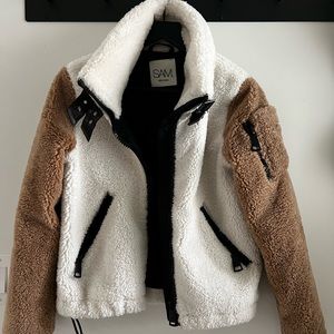 SAM. Denver Two-Tone Sherpa Jacket